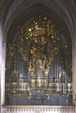 Orgel der Pfarrkirche Baden St. Stephan