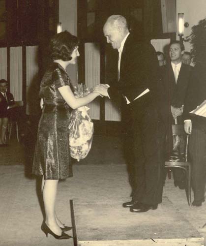 Margit Schwarz-Fussi und Josef Thomas Biegler 1965