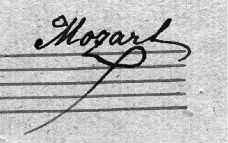 Mozart-Autographe